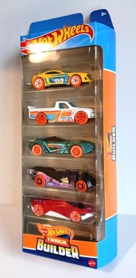 Hot Wheels Track Builder 5 pak Set of 5 Cars