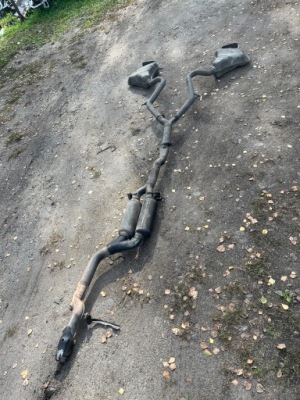 Mercedes w221 выхлоп гаситель kompletny 2214901956 фото №1