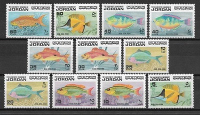 Jordania 896-906 - ryby