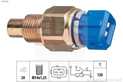 CZUJNIK TEMPERATURY PŁYNU CHŁODZĄCEGO CITROEN 1-830-558 