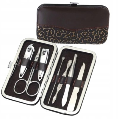 ZESTAW PRZYBORNIK DO MANICURE PEDICURE PAZNOKCI