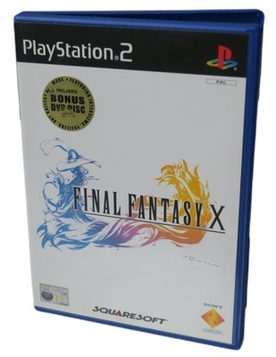 PS2 GRA FINAL FANTASY X 10 + BONUS DVD PLAYSTATION 2