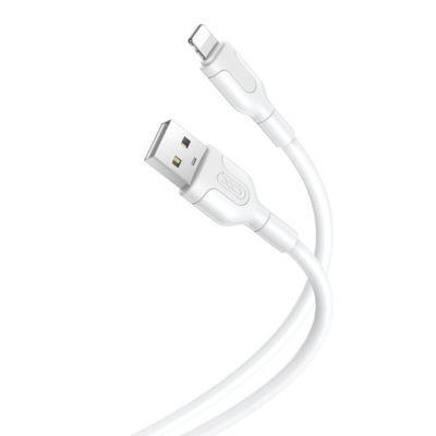 XO KABEL NB212 USB - LIGHTNING 1,0 M 2,1A BIAŁY