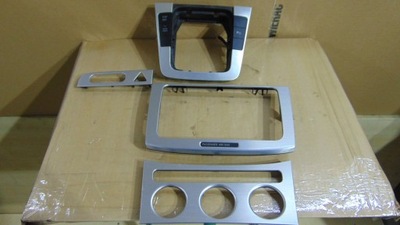 Рамка радіо 2 din декори vw passat b6 фото №1