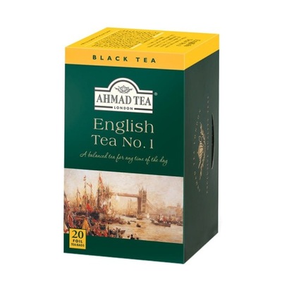 Herbata Ahmad English Tea No.1 20 kopert angielska