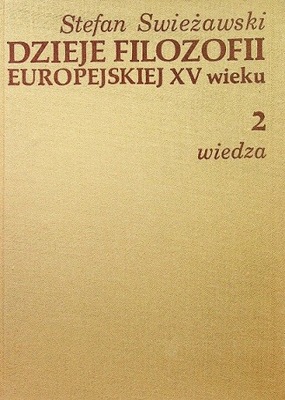 Dzieje filozofii Europejskiej XV wieku tom 2 Ste