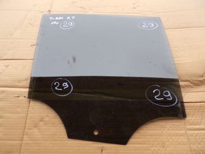 Стекло дверь правый задняя vw t-roc 2017r. тонированная фото №1