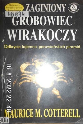 Zaginiony grobowiec Wirakoczy - Maurice Cotterell