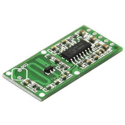 MODUŁ CZUJNIK RADA MIKROFALOWY 3.3V TTL 2s 7m RCWL-0516 Arduino