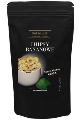 Chipsy Bananowe 500g BAKALPOL Smaczna przekąska