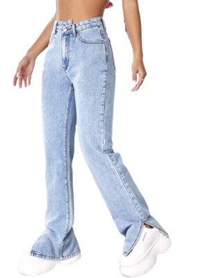 SHEIN SPODNIE JEANSOWE NIEBIESKIE 40/42 1VNF