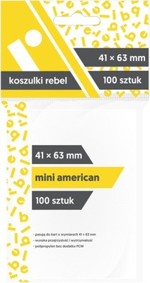 Koszulki na karty Rebel: Mini American