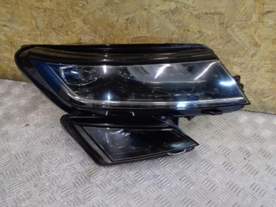 Лампа правый перед skoda kodiaq full led 566941016e europa фото №1