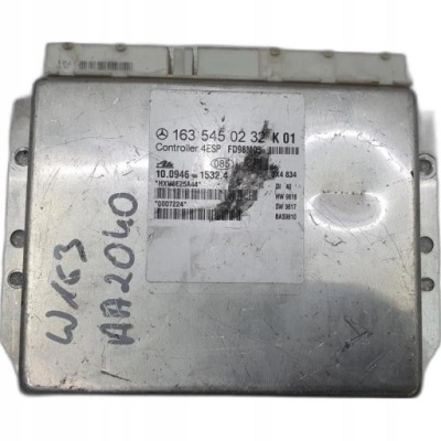 Датчик модуль esp mercedes ml w163 1635450232k фото №1