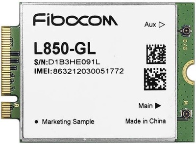 Modem WWAN Fibocom L850-GL do Lenovo