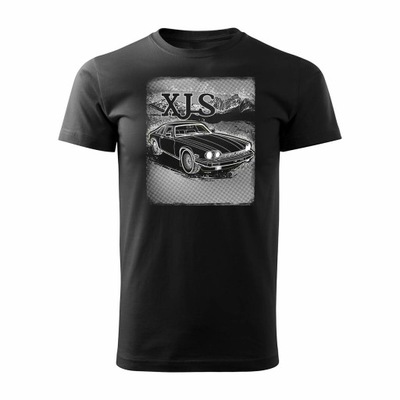 Koszulka z samochodem Jaguar z Jaguarem XJS