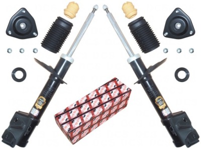 Амортизатор dodge caliber 06-11 перед правая  левый фото №1