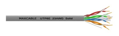 Przewód UTP6 drut CCA 305m MAXCABLE