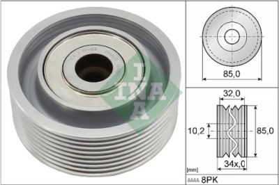SCHAEFFLER INA 532 0919 10 РОЛИК ВЕДУЧИЙ / PROWADZACA, РЕМІНЬ ПОЛІКЛИНОВИЙ ЗУБЧАТИЙ 