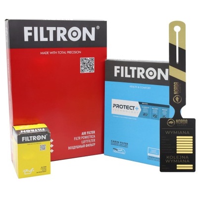 КОМПЛЕКТ ФИЛЬТРОВ FILTRON DO FORD FOCUS MK2 FL 1.2 1.6