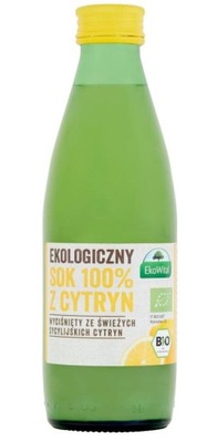 Sok z cytryn sycylijskich BIO 250ml EkoWital