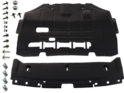PROTECTION ENGINE BUMPER PEUGEOT 307 + CLAMPS  
