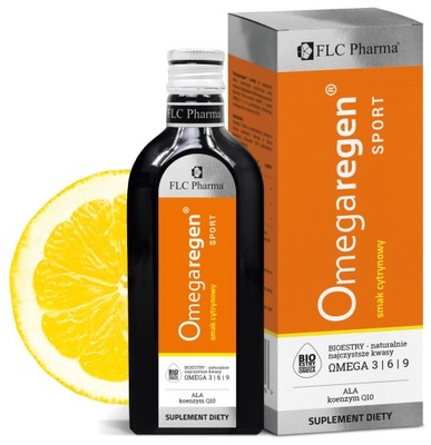 Omegaregen Sport bioestry kwasy omega 3 koenzymQ10