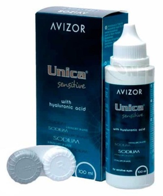 PŁYN DO SOCZEWEK Avizor Unica Sensitive 100ml