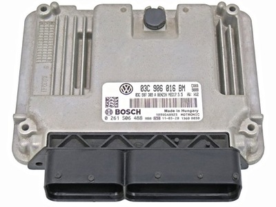 КОМПЬЮТЕР ECU GOLF VI 1.4TSI 03C906016BM 0261S06488