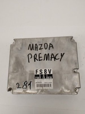 Бортовий комп'ютер блок керування двигуна mazda premacy fs8v18881b фото №1