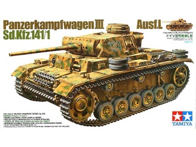 1:35 Czołg PANZER III Ausf L TAMIYA 35215