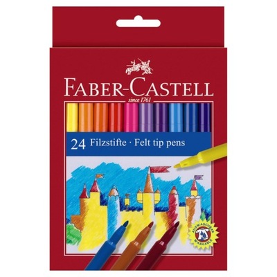 Flamastry mazaki Zamek Faber-Castell 24 szt.