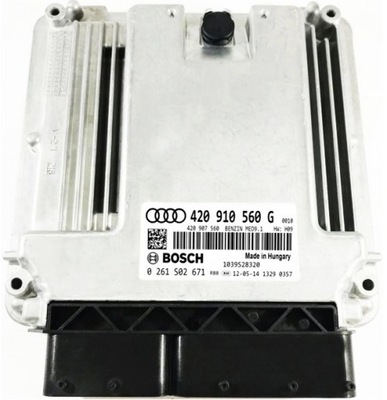 Бортовой компьютер ecu audi r8 4.2 420910560g 0261s02671 фото №1