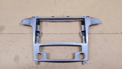 Ford s-max mk1 galaxy mk3 2006 - 2015 rok рамка радіо консолі срібляста 2006r фото №1