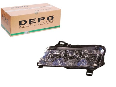 DEPO REFLEKTORIUS FIAT STILO H7 H1 H1 01-08 LE KIERUN 