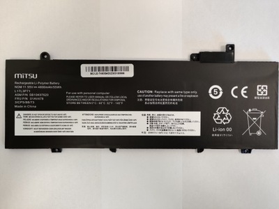Bateria do laptopów IBM, Lenovo litowo-polimerowa 4800 mAh Mitsu