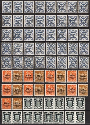 Niemcy , zestaw znaczków** czystych