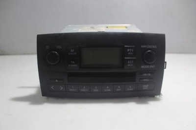 Радио toyota corolla verso e120 фото №1