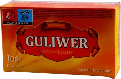 Gilzy papierosowe tutki GULIWER 100