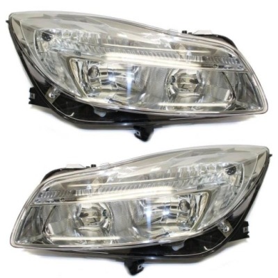 Лампи l+p kpl opel insignia a 08-17 з лампочки фото №1