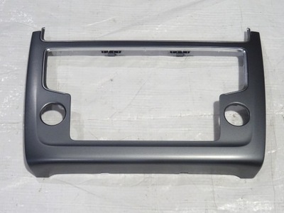 Dekor рамка радіо навігація хром vw polo v 5 6c0 6c lift 14-17 6c0858071 фото №1