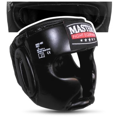 Kask bokserski sparingowy ochraniacz Masters r.L