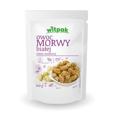 Morwa biała owoc 150g WITPAK