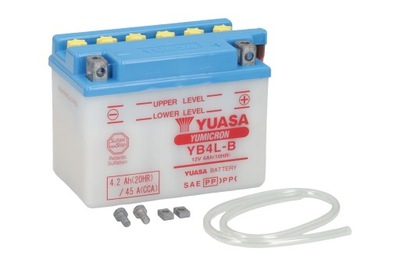 АККУМУЛЯТОР YUASA YUMICRON YB4L-B APRILIA SR 50