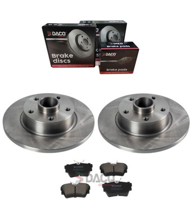 Гальмівні диски гальмівні колодки задня vivaro 14- trafic iii фото №1