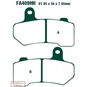 PADS BRAKE EBC FA409V  