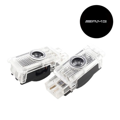 2 PIEZAS MERCEDES-BENZ W203 W208 W209 LOGOTIPO PROYECTOR  