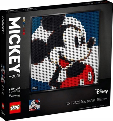 KLOCKI LEGO ART 31202 MYSZKA MIKI MICKEY MINNIE