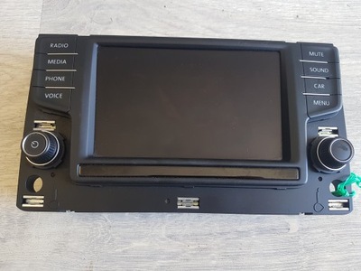 Passat b8 golf touran панель радио навигация дисплей фото №1