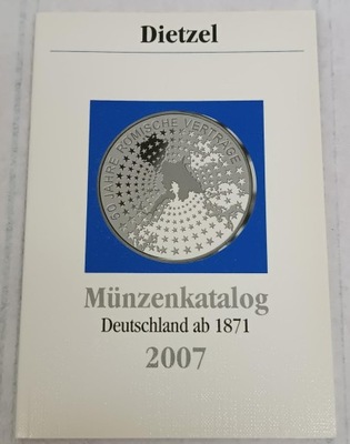 Dietzel 2007 - Katalog monet niemieckich od 1871 (nowy)